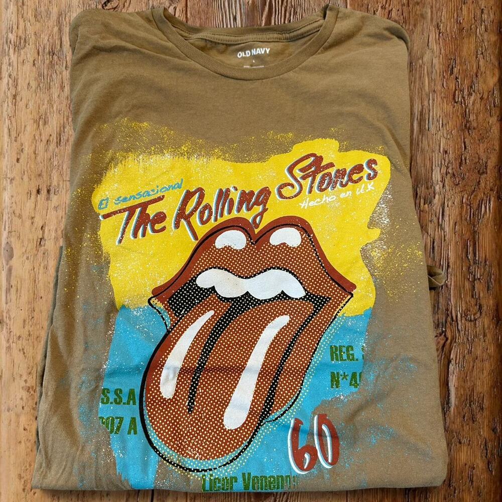 The rolling stones tongue graphic